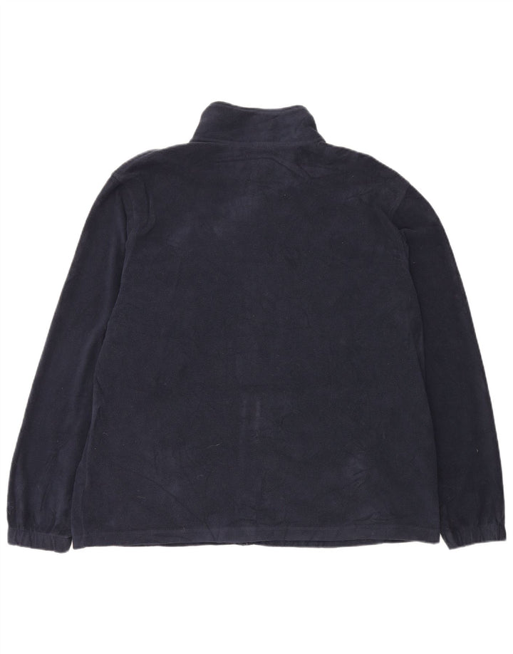 G-Star Herren Fleecejacke UK 40 Large Marineblau Polyester