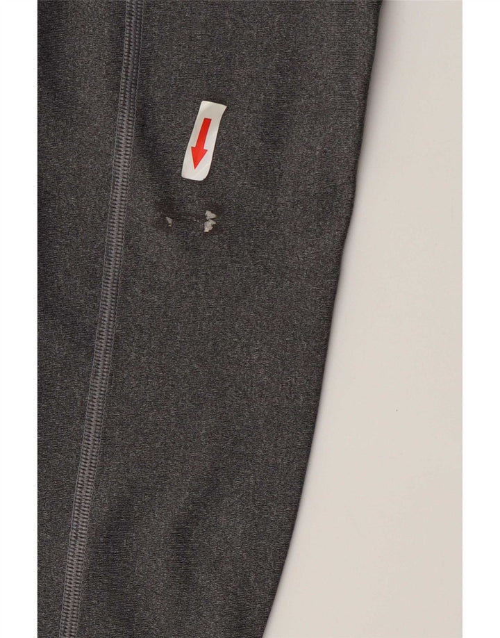 Under Armour Damen Crop Leggings UK 4 XS Grau Polyester