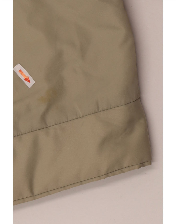Dkny Damen-Windbreakerjacke mit Kapuze, UK 14, Medium Khaki, Nylon