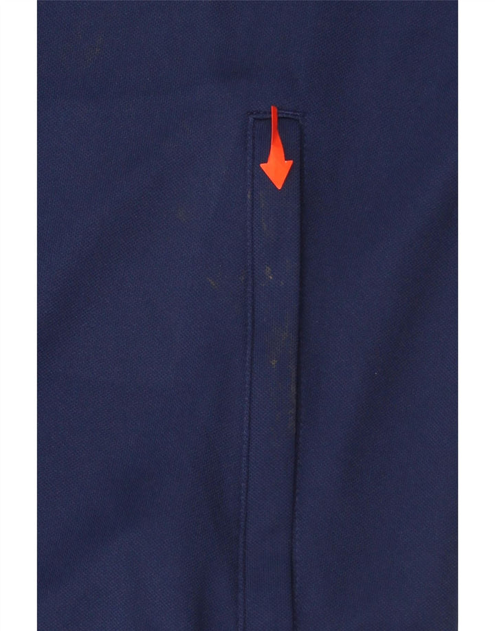 ADIDAS Mens Climacool Graphic Tracksuit Top Jacket Small Navy Blue Vintage Adidas and Second-Hand Adidas from Messina Hembry 