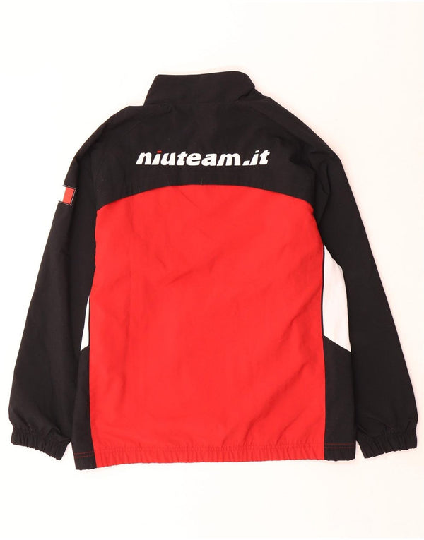 Nike Jungen-Trainingsanzugoberteil mit Grafik, 13–14 Jahre, XL, Rot, Farbblock