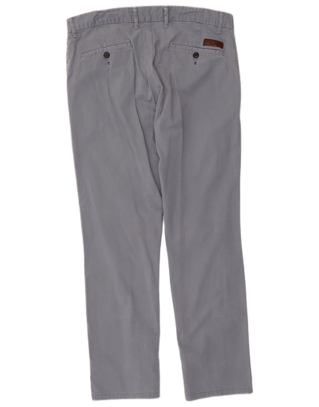 Gerade Chino-Hose für Herren von Zara, EU 44, Größe L, W34, L29, Blau
