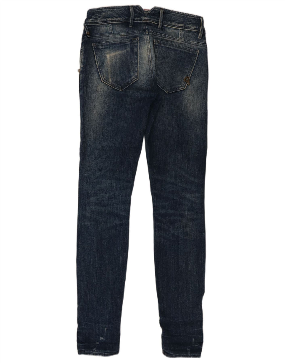 Cycle Damen Skinny Jeans W25 L31 Blaue Baumwolle