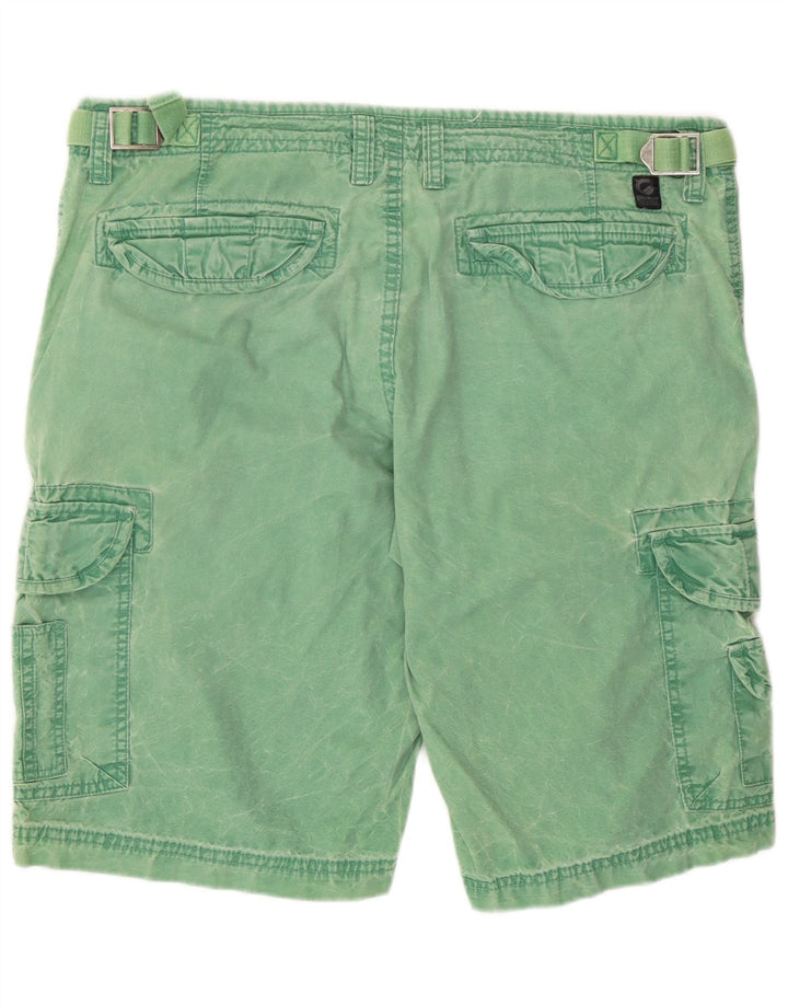 CLOCK HOUSE Herren Cargoshorts W36 Large Grün