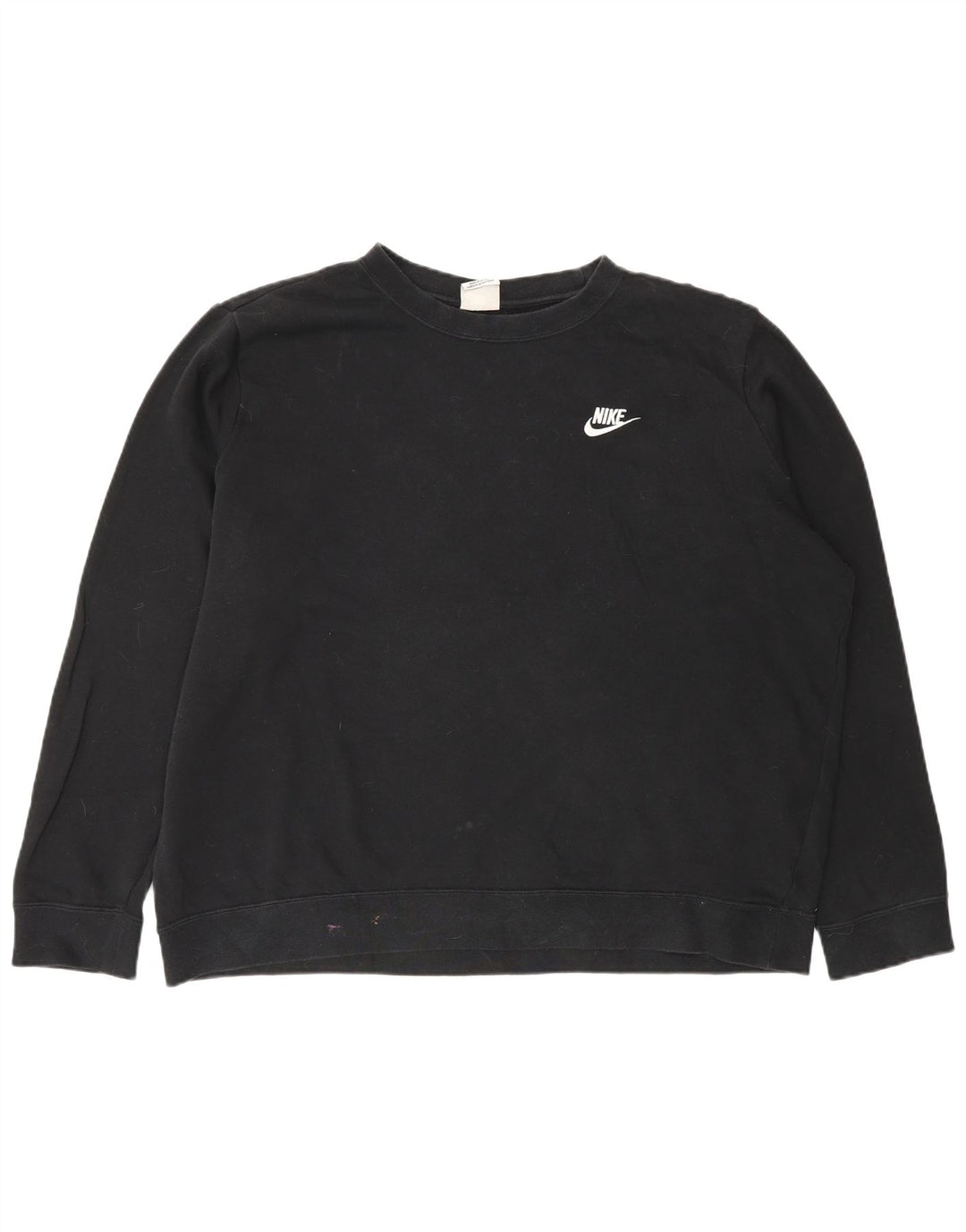 Nike Damen-Sweatshirt in Übergröße, Größe UK 18, XL, Schwarz, Baumwolle