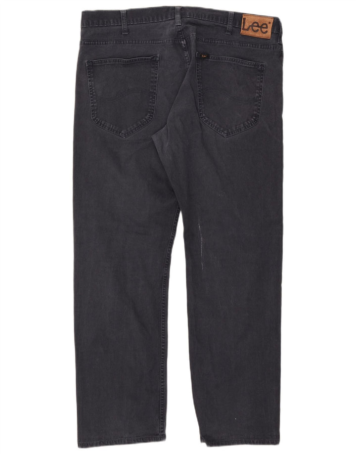 Lee Herren Blake Straight Jeans W36 L30 Blaue Baumwolle