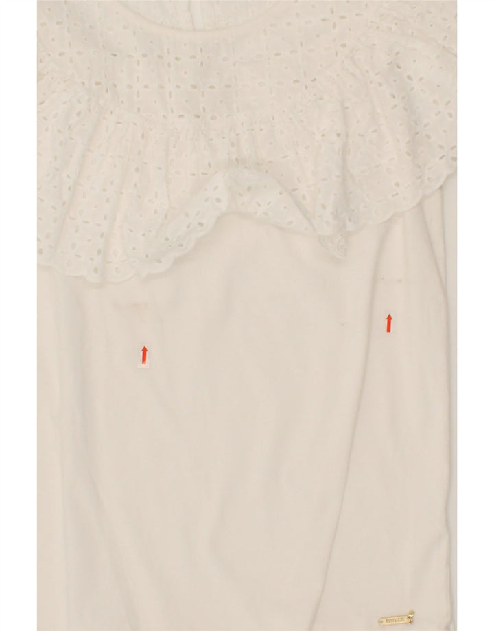 GUESS Girls Blouse Top 15-16 Years White Vintage Guess and Second-Hand Guess from Messina Hembry 
