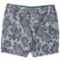 Marks & Spencer Herren-Badeshorts XL, blau geblümt, Polyester