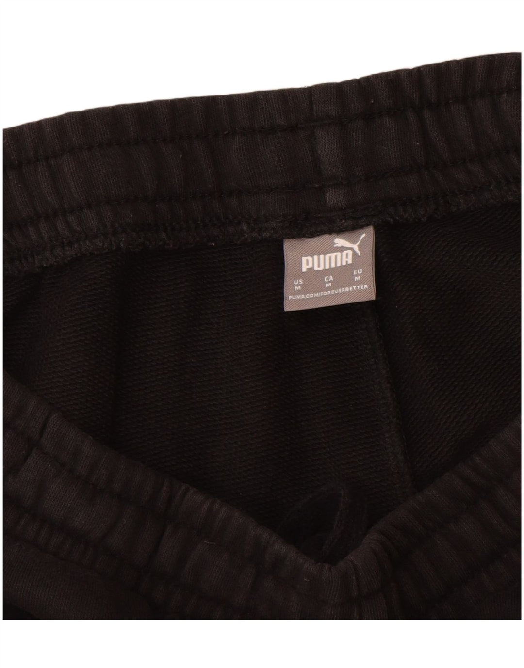 Puma Damen Graphic Trainingshose Jogger UK 12 Medium Schwarz