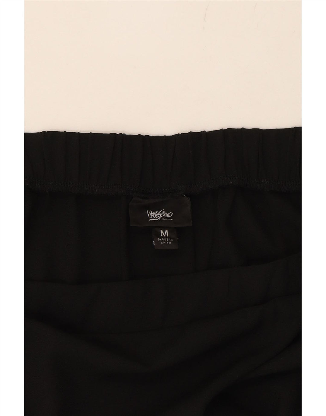 MOSSIMO Womens Off Shoulder Top UK 12 Medium Black Polyester Vintage Mossimo and Second-Hand Mossimo from Messina Hembry 