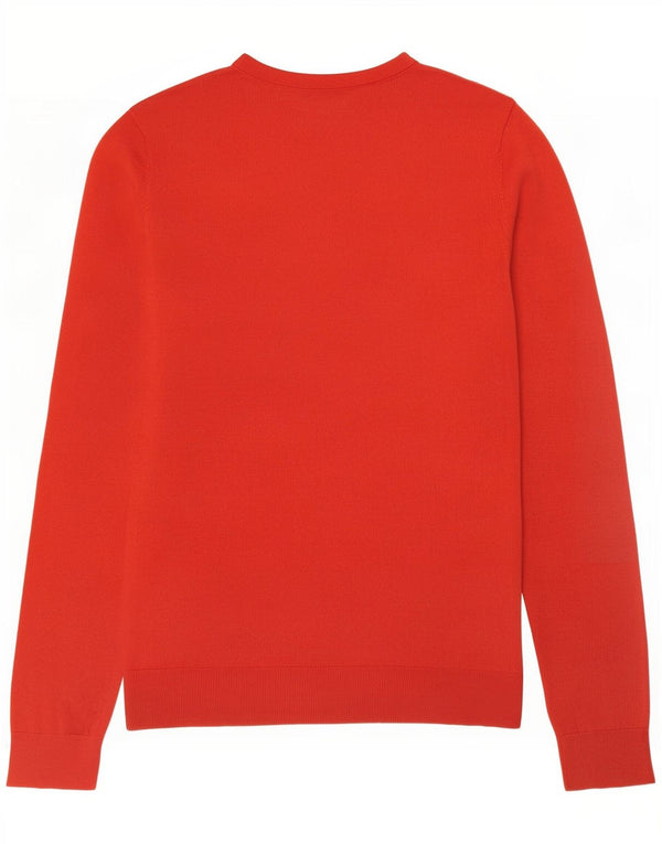 Hobbs Damen-Pullover mit U-Boot-Ausschnitt, UK 14, Größe L, orangefarbene Wolle