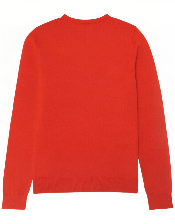 Hobbs Damen-Pullover mit U-Boot-Ausschnitt, UK 14, Größe L, orangefarbene Wolle