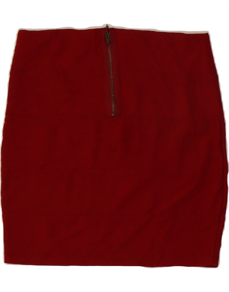 FOREVER 21 Womens Mini Skirt Large W32  Red Polyester Vintage Forever 21 and Second-Hand Forever 21 from Messina Hembry 