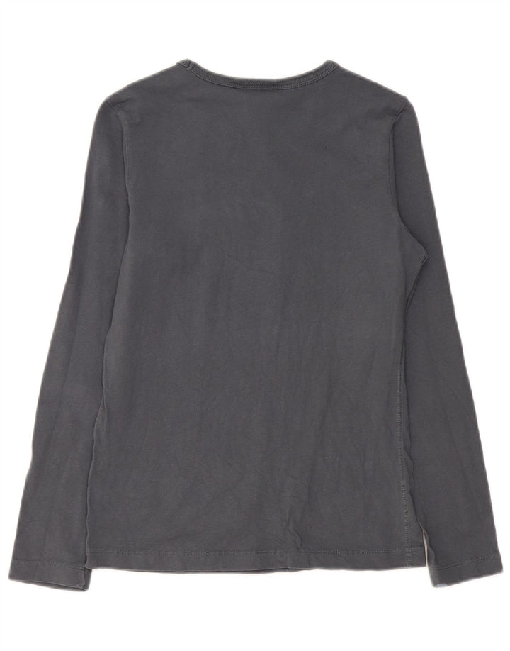 Champion Damen Heritage Classics Graphic Top Langarm UK 12 Mittelgrau