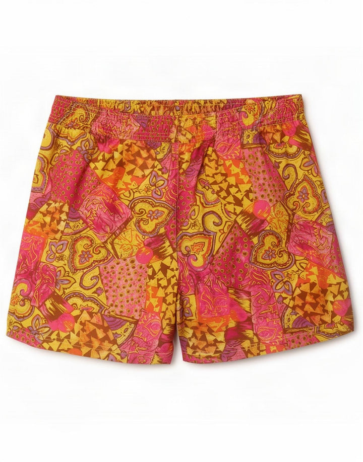 Sun's Life Herren-Sportshorts, mittelgroß, mehrfarbig, Paisleymuster