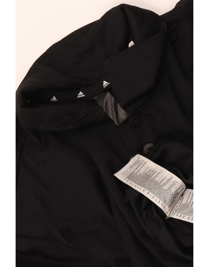 Adidas Herren Aeroready Poloshirt Medium Schwarz Polyester