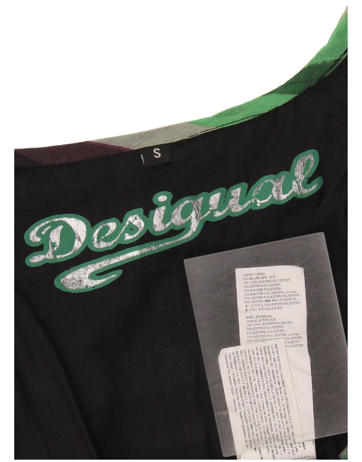 DESIGUAL Damen-Blusenoberteil in Übergröße, Gr. 10, Größe S, mehrfarbig, gestreift