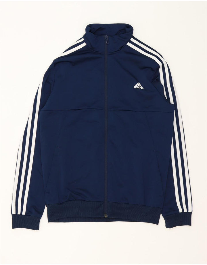 ADIDAS Climalite-Trainingsanzug für Jungen, 13–14 Jahre, marineblaues Polyester