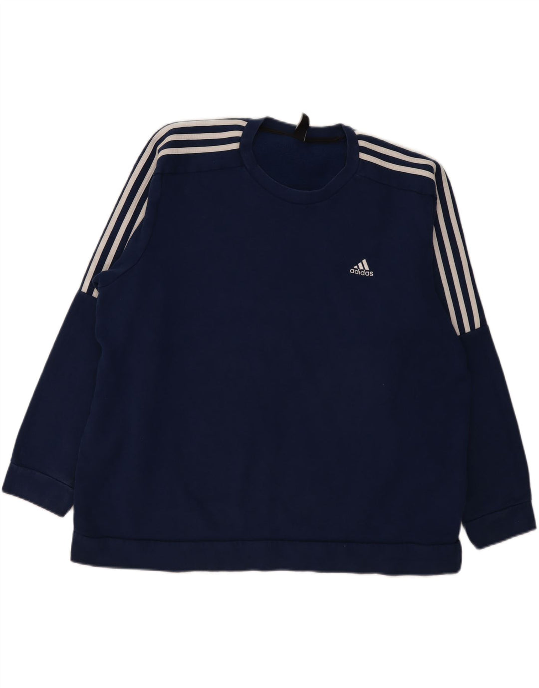 Adidas Herren Sweatshirt Pullover 2XL Marineblau Baumwolle