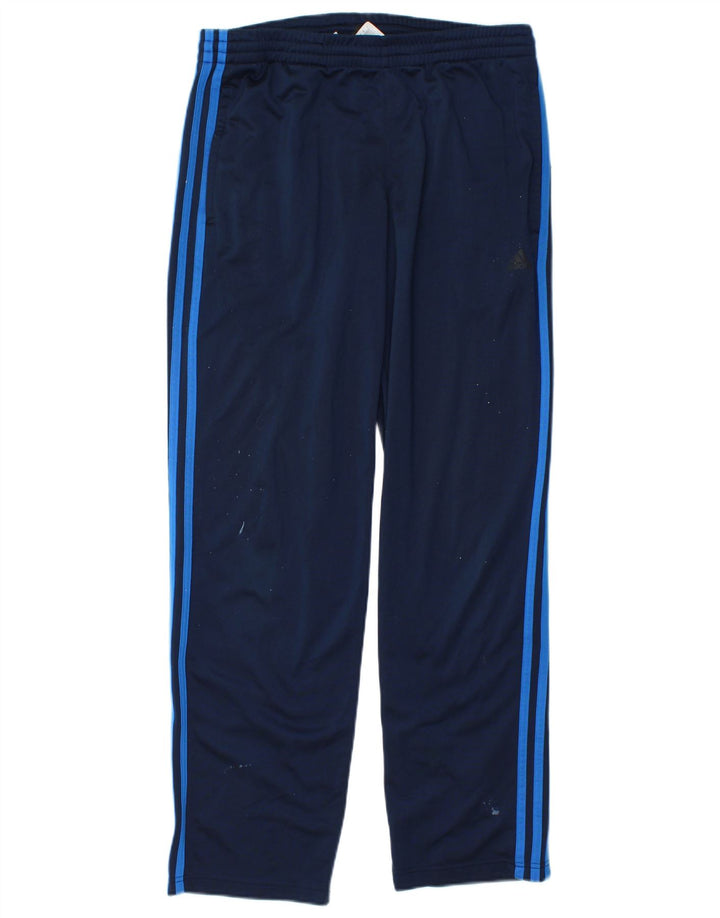 Adidas Herren-Trainingshose, Mittelblau, Polyester