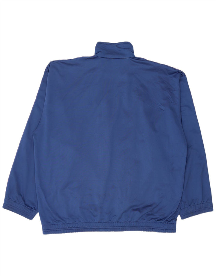 DIADORA Herren-Trainingsanzugoberteil mit Grafik, UK 44, XL, Blau, Polyester