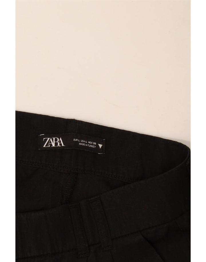 Chino-Hose mit hohem Bund für Damen, Größe L, W30, L32
