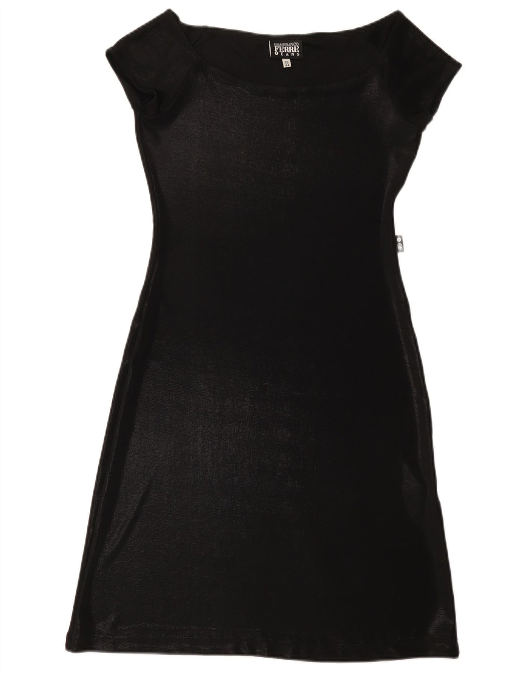 Gianfranco Ferre Damen Etuikleid IT 44 Medium Schwarz Polyester
