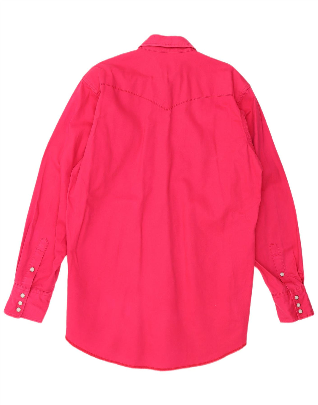 WRANGLER Herren-Hemd, groß, rosa, Baumwolle