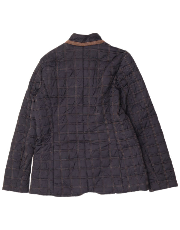 Nautica Damen Steppjacke UK 14 Medium Marineblau Polyester