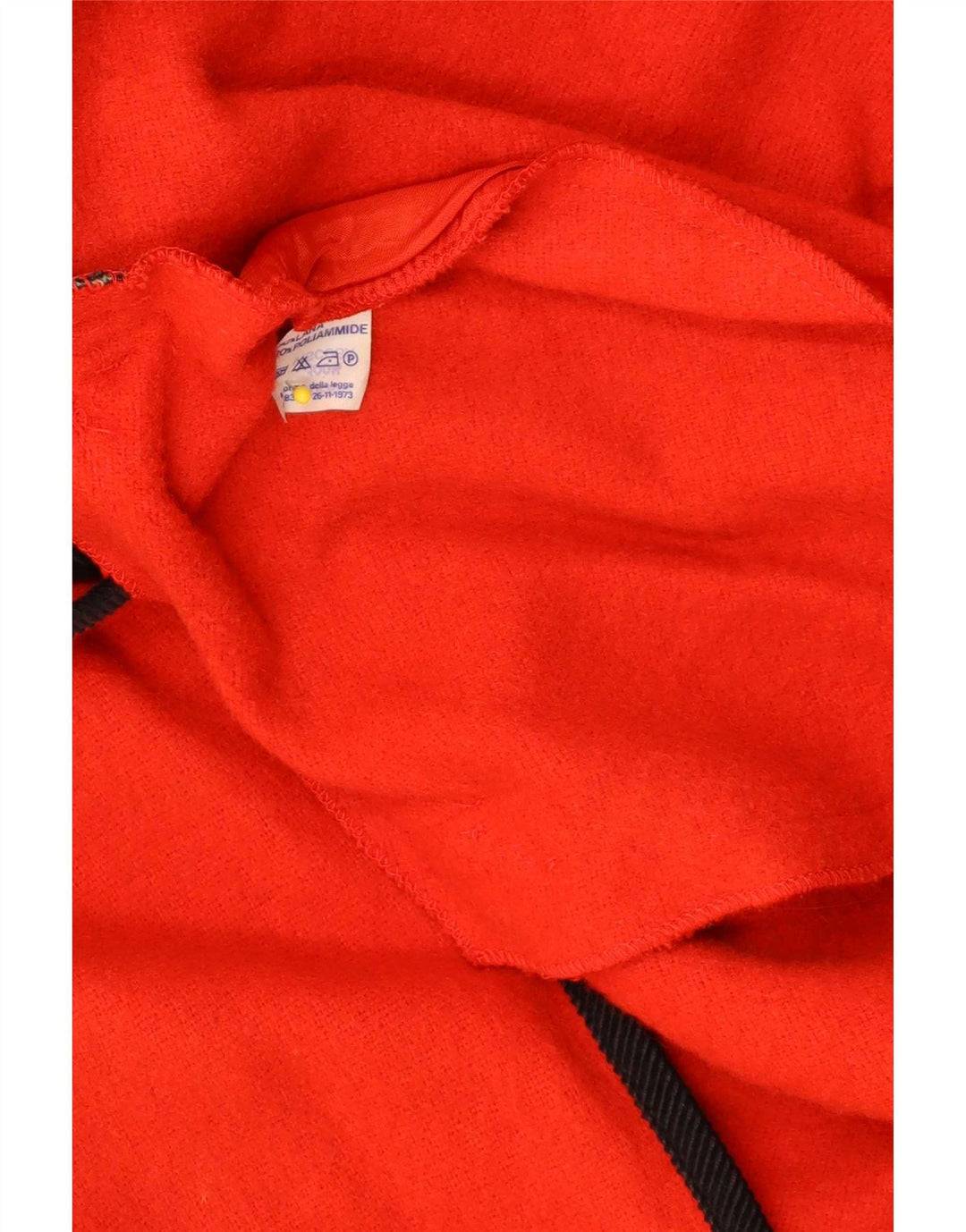 Vintage Herren-Capelet-Mantel, Einheitsgröße, rote Wolle