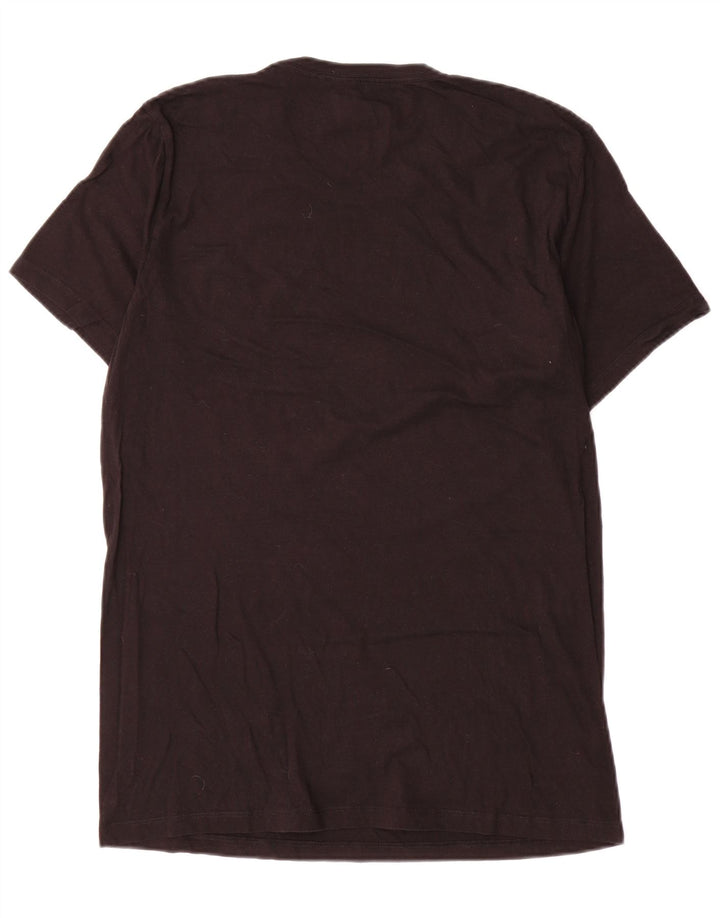 Calvin Klein Herren T-Shirt Top Medium Schwarz Baumwolle