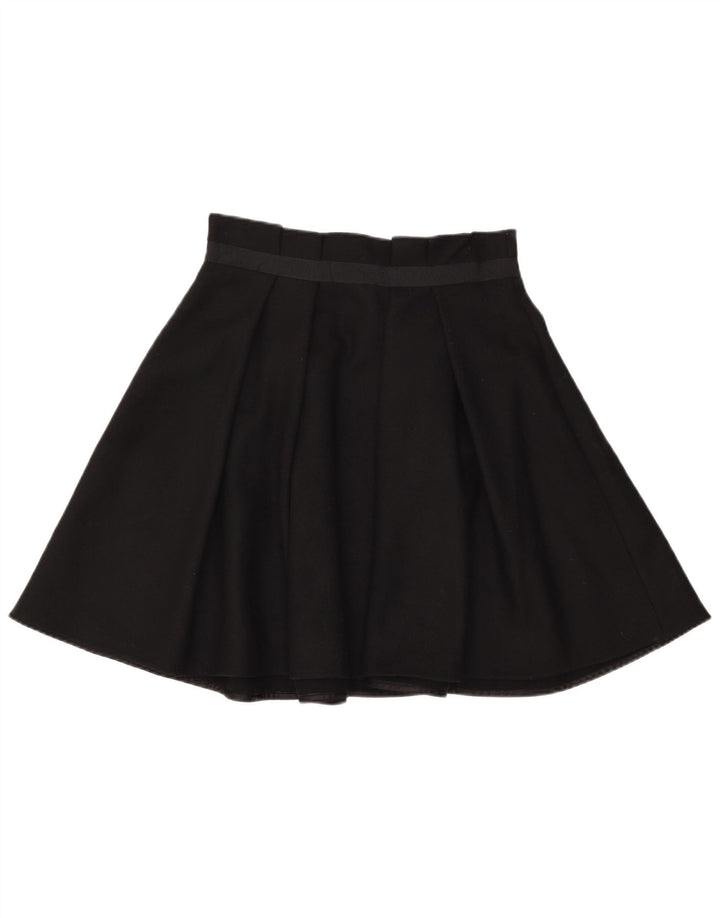 PATRIZIA PEPE Damen Firenze Flared Rock IT 42 Medium W30 Schwarze Wolle