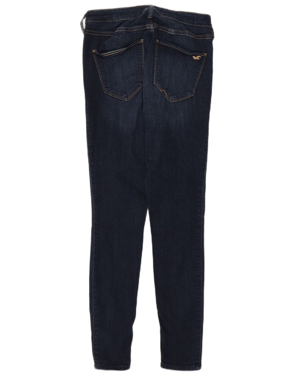 Hollister Damen Curvy Fit Legging High Waist Jeans W30 L28 Marineblau