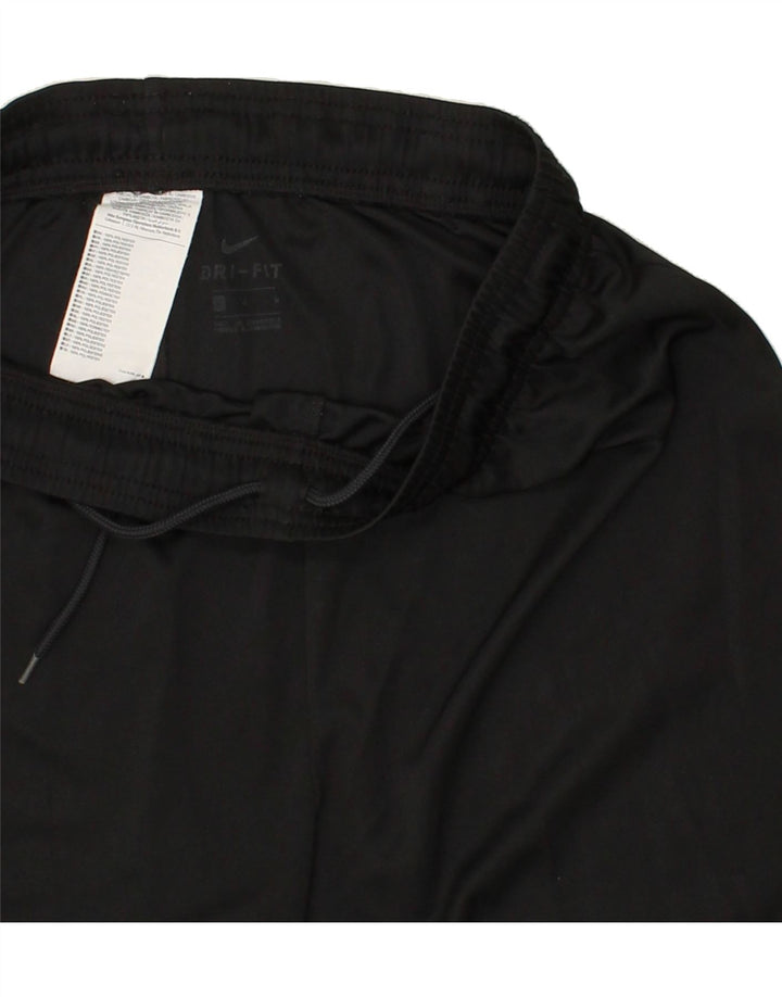 NIKE Herren Dri Fit Sportshorts, Größe L, Schwarz, Polyester