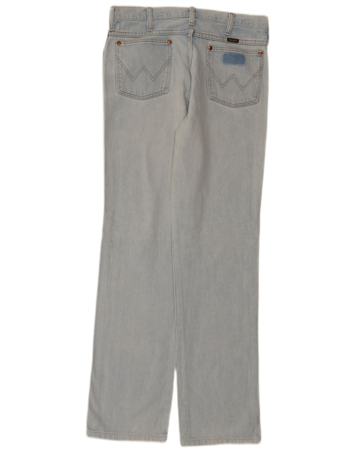 Wrangler Herren Straight Jeans W33 L34 Blaue Baumwolle