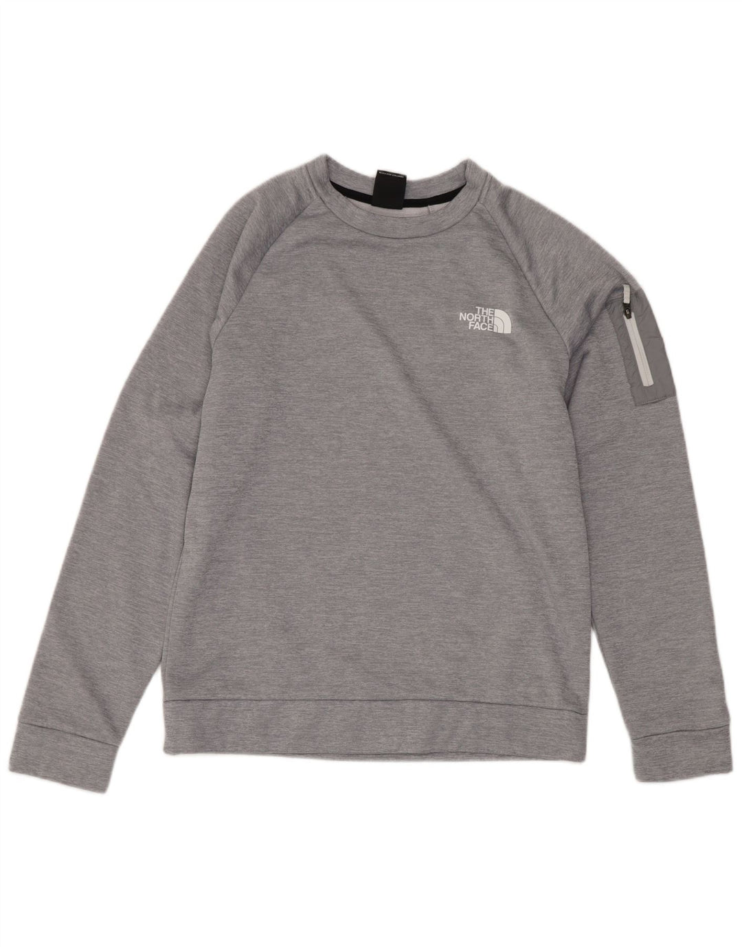 The North Face Jungen-Sweatshirt, Pullover, 14–15 Jahre, XL, grau, Polyester