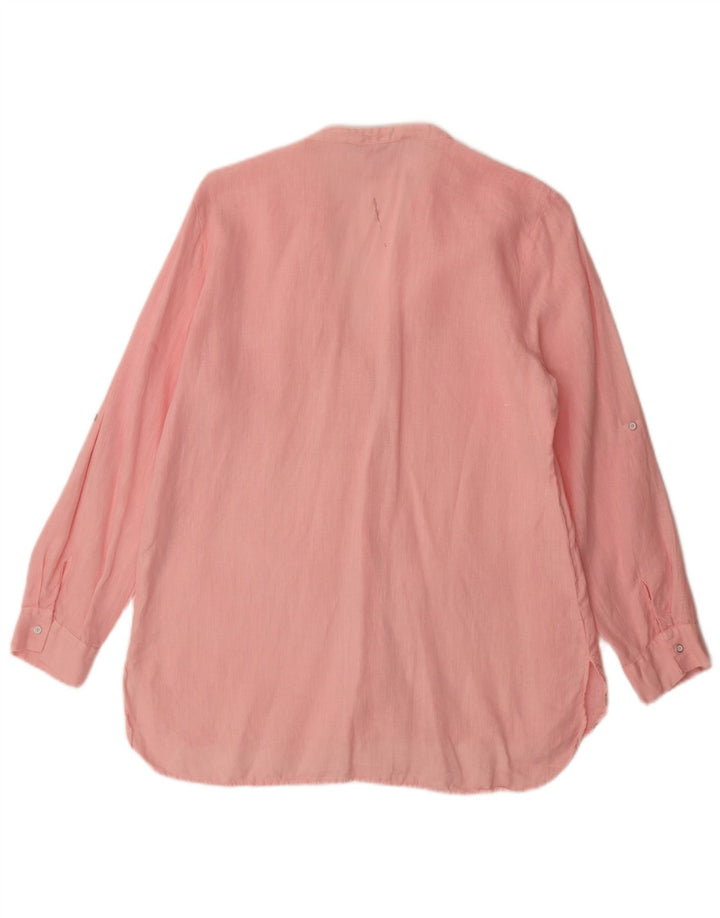Zara Damen Hemdbluse UK 16 Large Pink