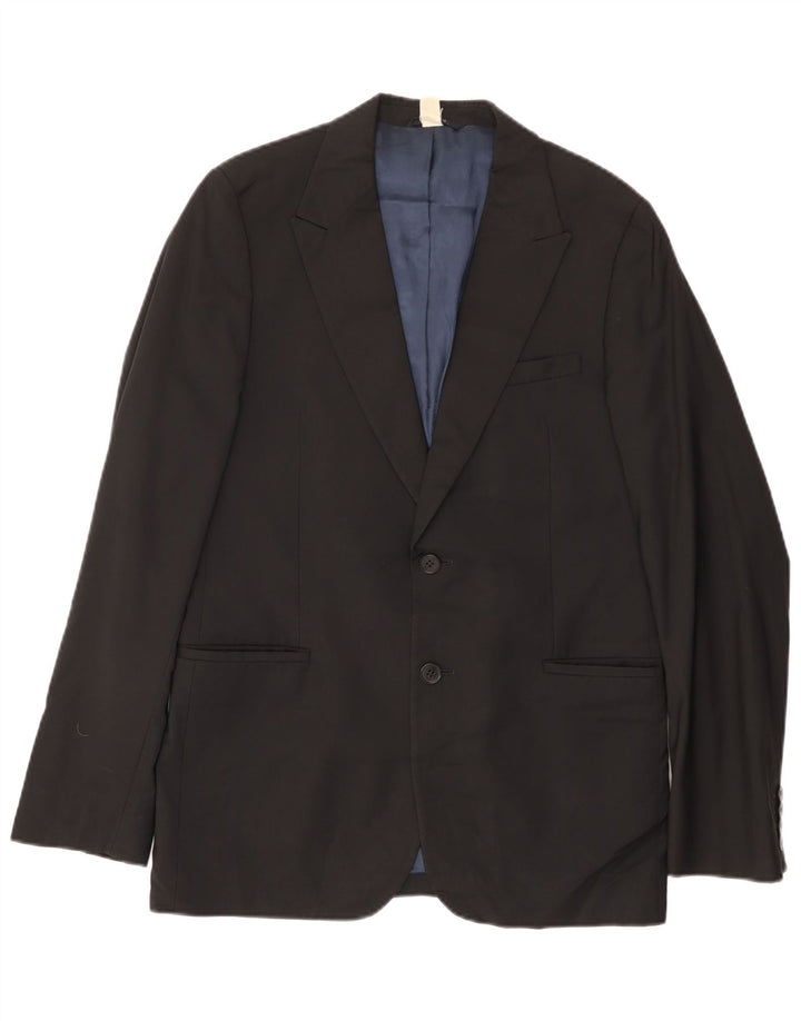 Paul Smith Herren 2-Knopf-Blazerjacke UK 38 Mittelschwarz