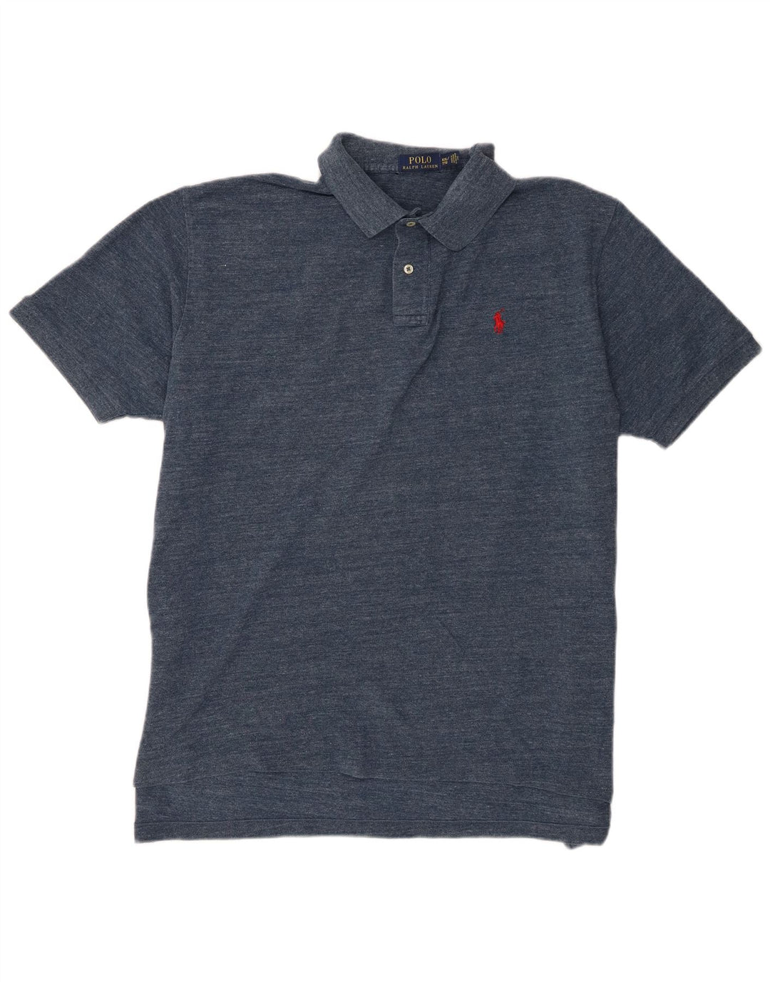 Polo Ralph Lauren Herrenhemd 2XL Blaue Baumwolle