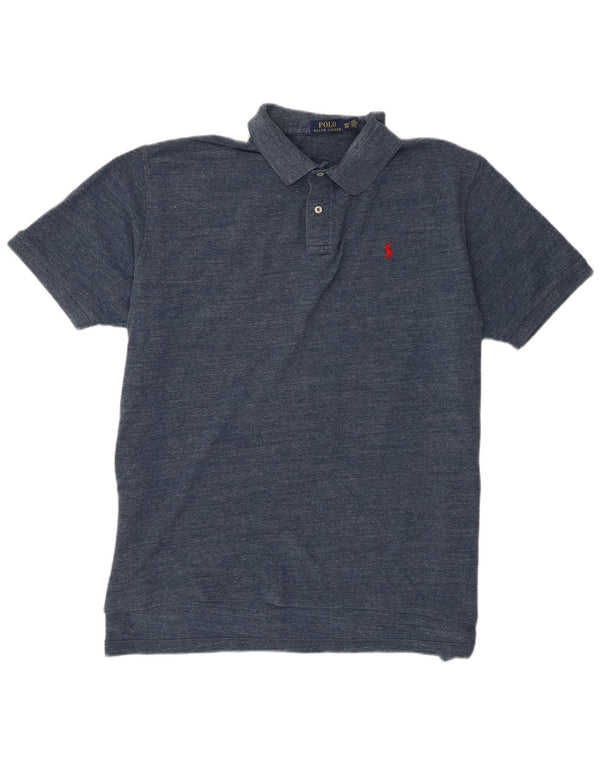 Polo Ralph Lauren Herrenhemd 2XL Blaue Baumwolle