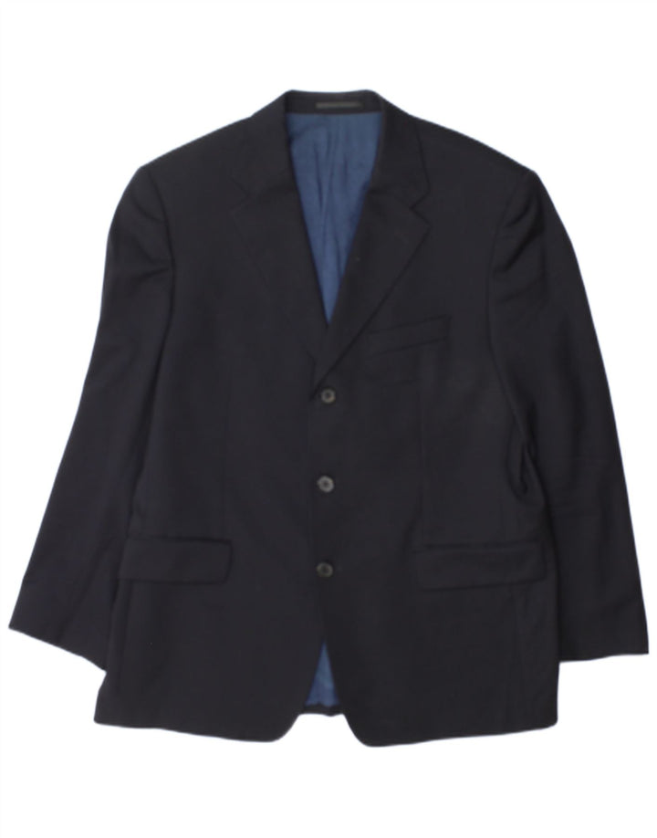 Hugo Boss Herren-Blazer mit 3 Knöpfen, UK 38, mittleres Marineblau