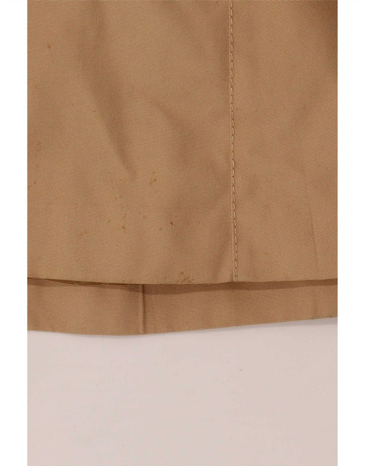 Confezioni Di Lusso Damen Trenchcoat UK 12 Medium Beige Polyester