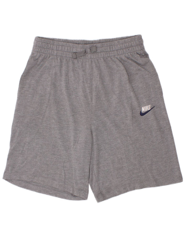 Nike Jungen-Sportshorts mit Standard-Passform, 13–14 Jahre, XL, graues Polyester