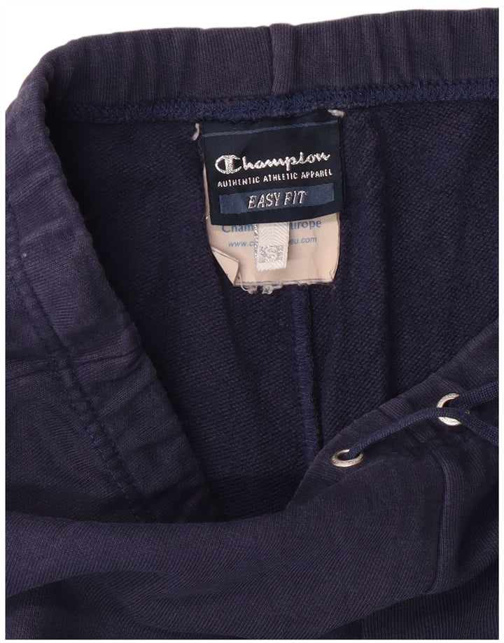 Champion Damen Easy Fit Trainingshose UK 8 Small Marineblau Baumwolle