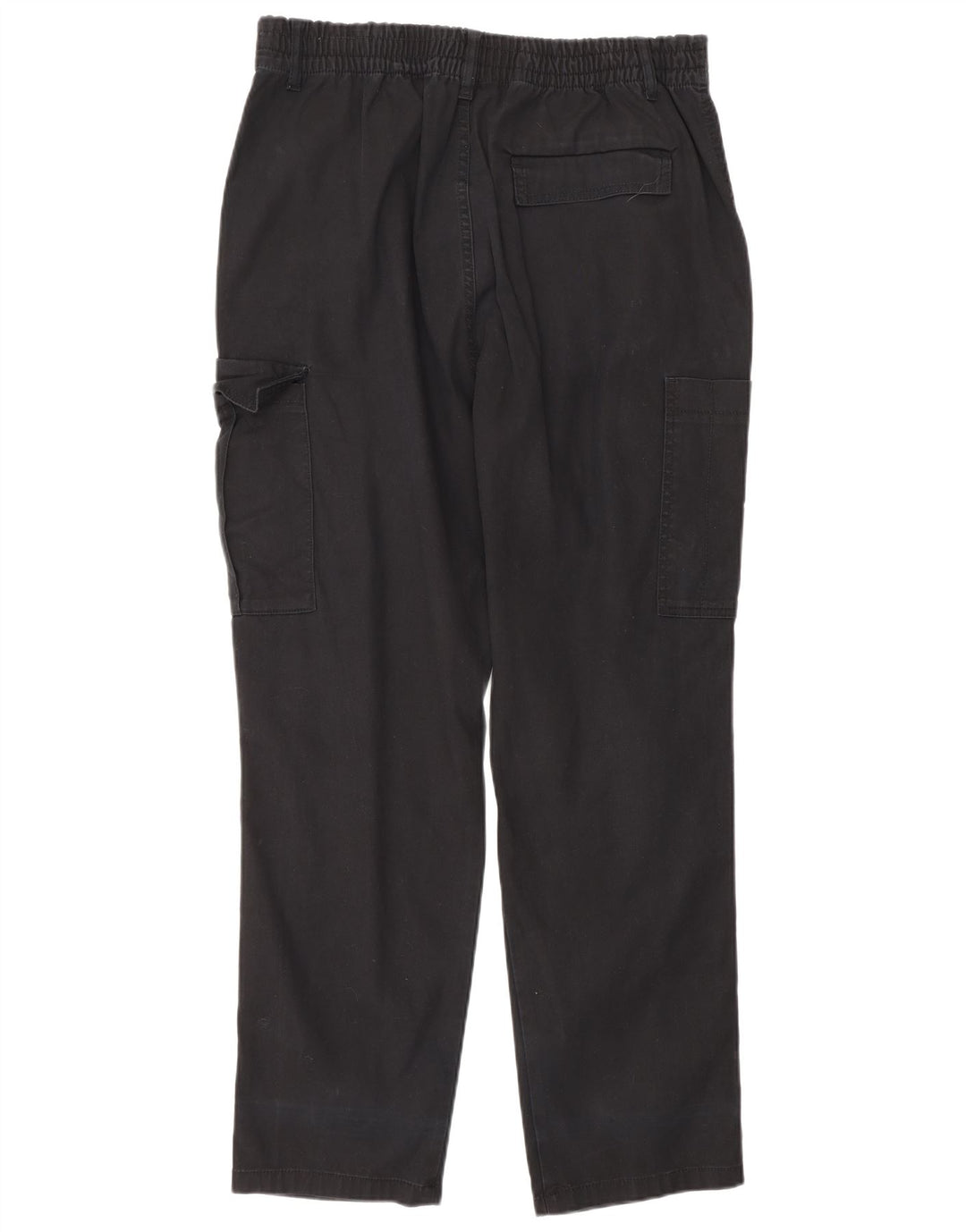 Gerade Cargohose für Herren von Zara, EU 42, Größe L, W32, L29, Schwarz