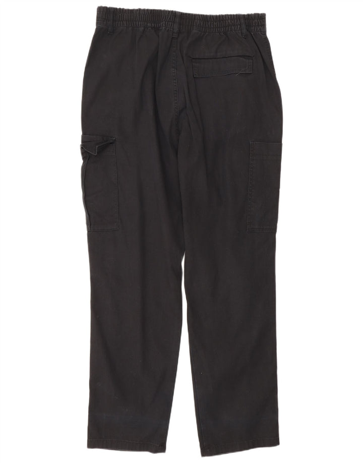 Gerade Cargohose für Herren von Zara, EU 42, Größe L, W32, L29, Schwarz
