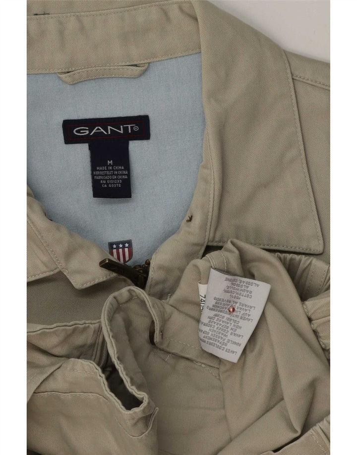 Gant Herren Bomberjacke UK 38 Mittelbeige Baumwolle