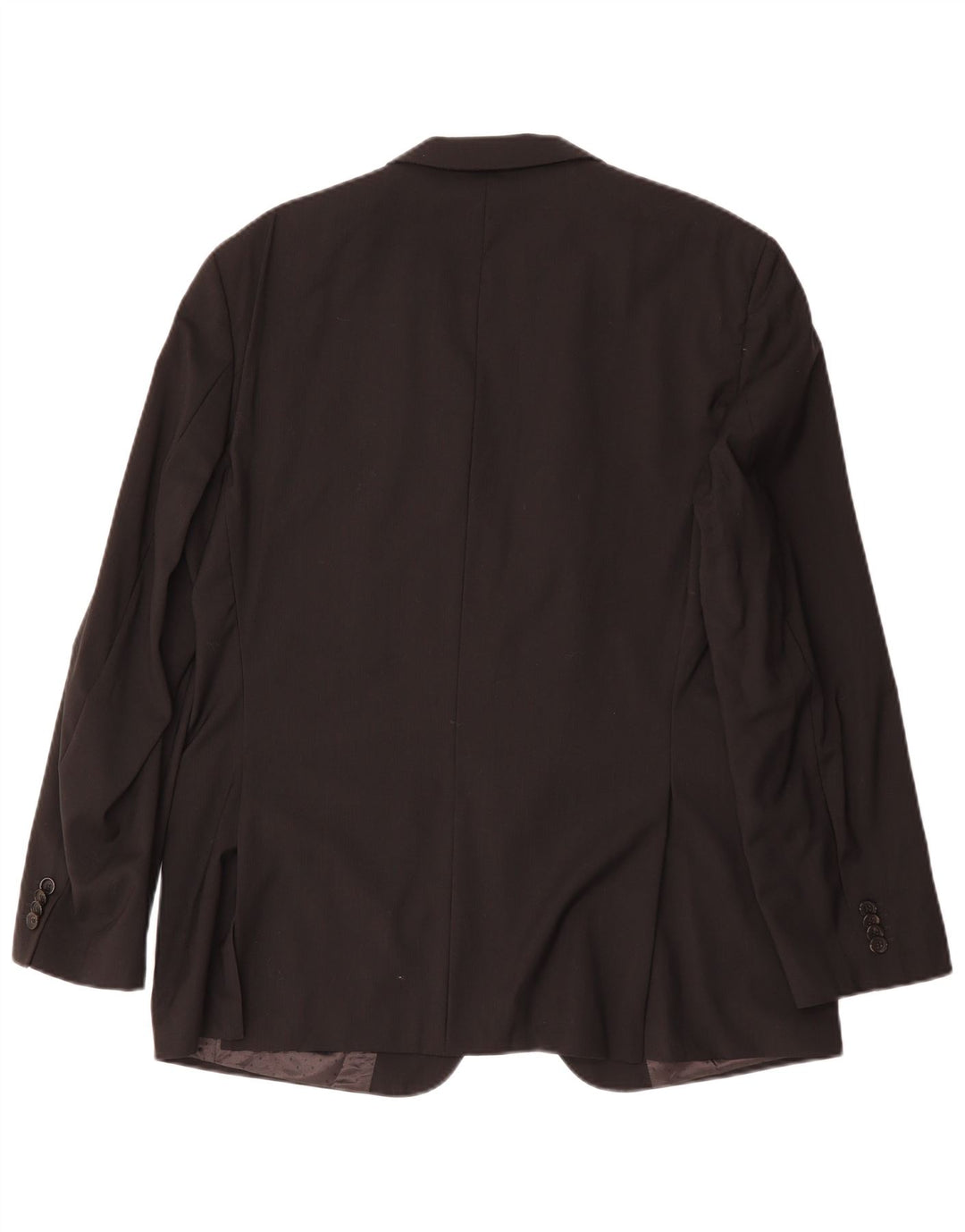 HUGO BOSS Herren-Blazer mit 2 Knöpfen, EU 52, XL, schwarze Viskose