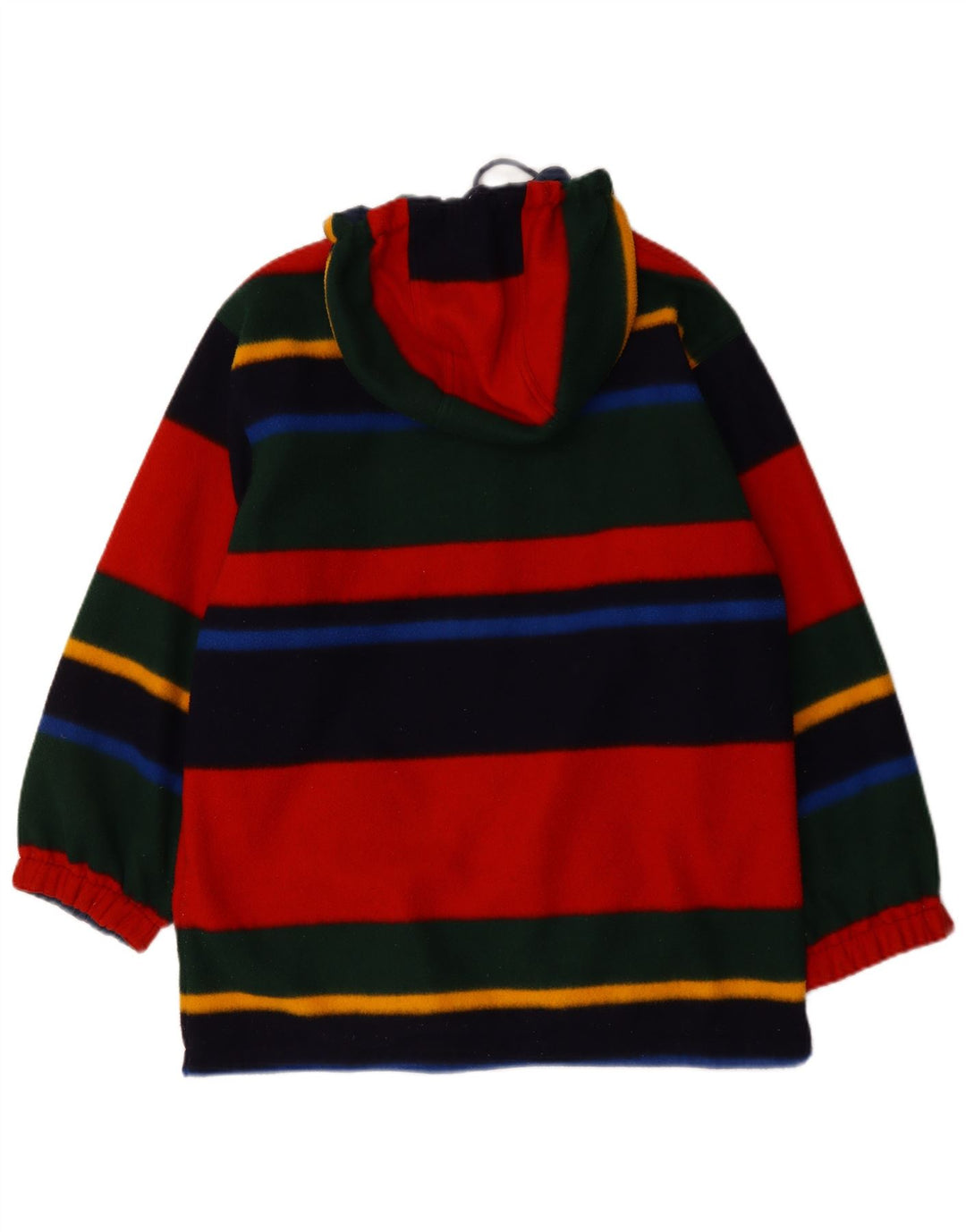 VINTAGE Damen Übergroße Kapuzen-Wendejacke UK 12 Medium Marineblau