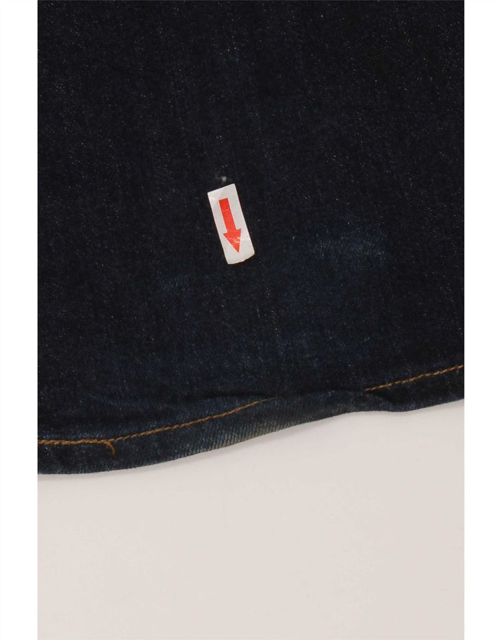Levi's Herren 506 Straight Jeans W38 L32 Marineblau Baumwolle